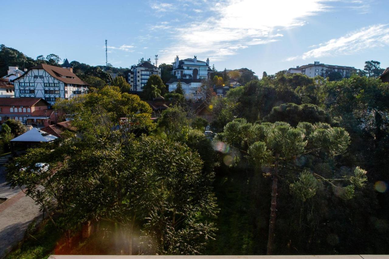 Apartamento Super Agradavel No Centro De Gramado Exterior foto